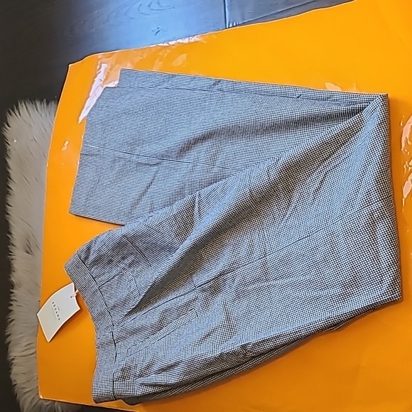 Nwt! Sezane martin trousers high waisted pied de poule - Picture 10 of 10